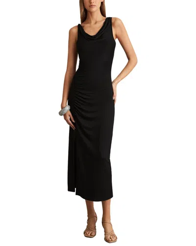 Reiss Paige-jersey Dress In Black