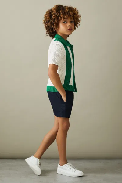 Reiss 8 Years In White/bright Green