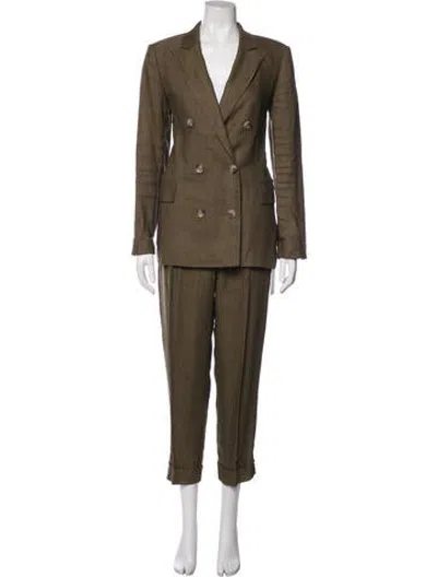 Pre-owned Reiss Pant Set In Green