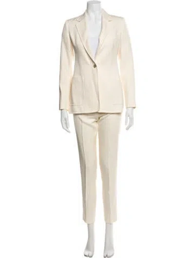 Pre-owned Reiss Pant Set In Neutrals