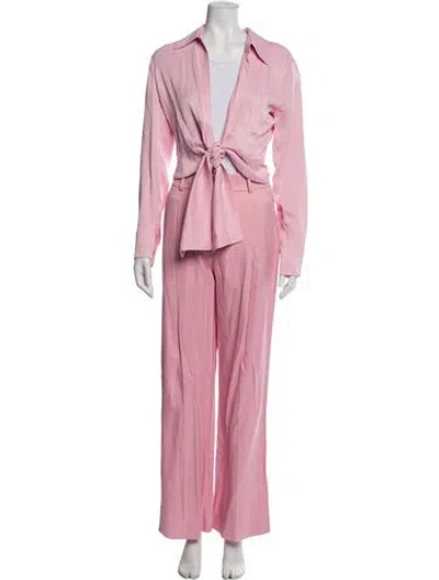 Pre-owned Reiss Pant Set W/ Tags In Pink