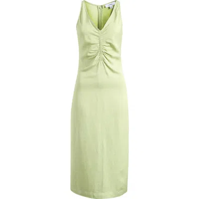 REISS REISS PARI RUCHED MIDI DRESS