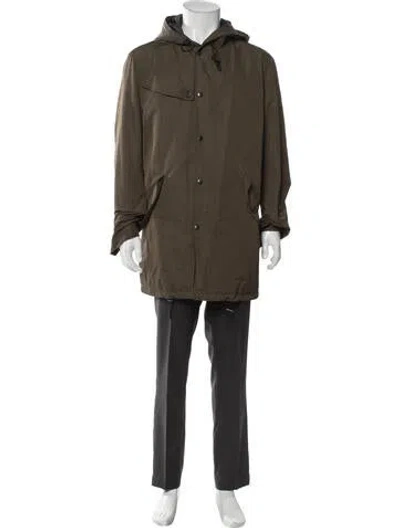 Pre-owned Reiss Parka In Green