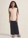 Reiss Peach Dylan 9-13 Yrs | Les 100 Ciels Oversize T-shirt