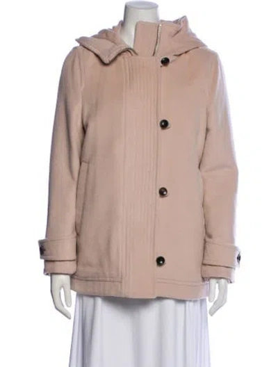 Pre-owned Reiss Peacoat In Pink
