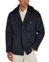Reiss Pernix Brushed Wool Jacket In Navy