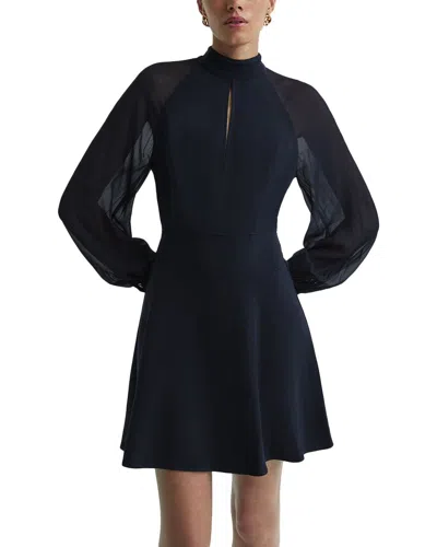 Reiss Perry Dress In Blue