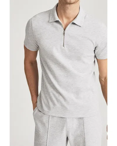 Reiss Perry Polo Shirt In White