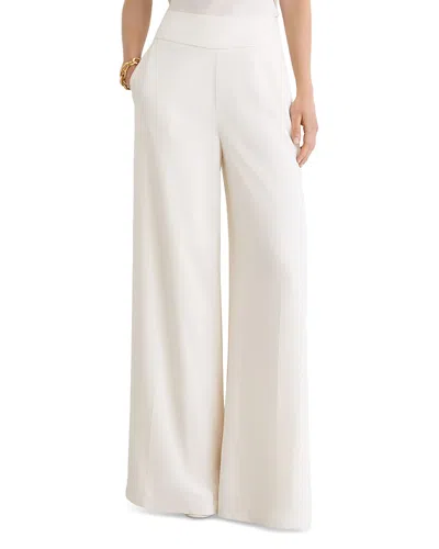 Reiss Petite Clover Wide Leg Suit Pants In White