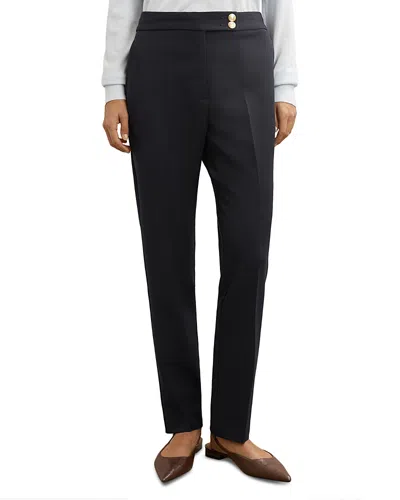 Reiss Petite Gabriel Tapered Pants In Blue