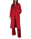 Reiss Petite Lucia Coat In Red