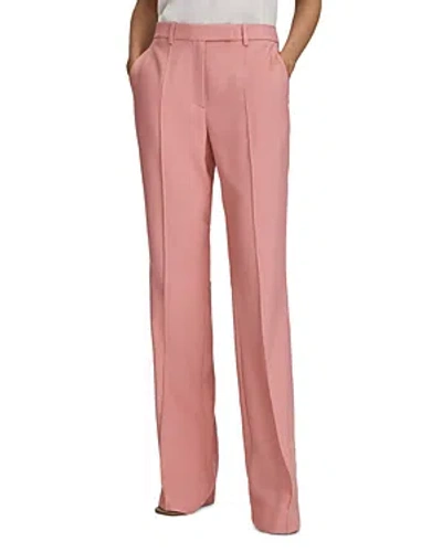 Reiss Millie - Pink Flared Suit Trousers, Uk 16 R