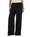 Reiss Petite Robyn Wide Leg Trousers In Black