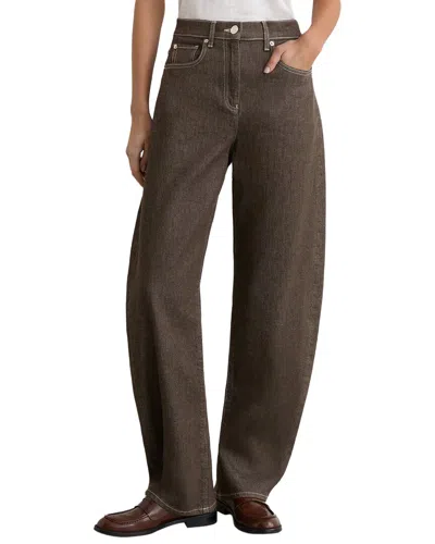 Reiss Petite Sabel Jean In Brown