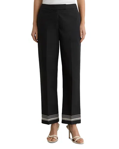 Reiss Petite Tapered Trousers In Multi