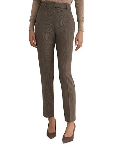 Reiss Petites Gabi Slim Ankle Pants In Neutral
