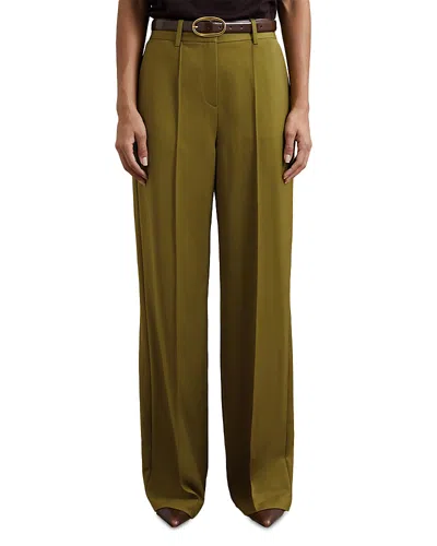 REISS PETITES LUISA WIDE LEG PANTS