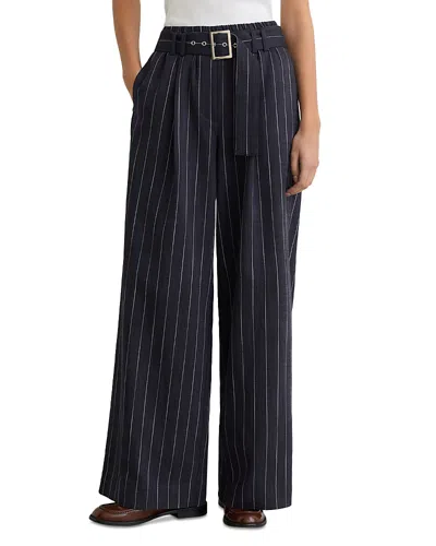 Reiss Petites Rae Trousers In Blue