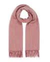 Reiss Picton Wool & Cashmere Scarf In Blush