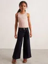 Reiss Pink 3-9 Yrs Stretch-cotton Ribbed Vest In Pink