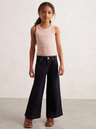 Reiss Babies' Pink 3-9 Yrs Stretch-cotton Ribbed Vest