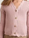 Reiss Pink Cardigan In Pink