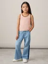 Reiss Pink Cotton Crochet-trim Vest