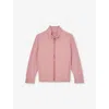Reiss Hansel Hybrid Shell And Knitted Jacket In Pink