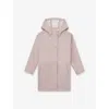 Reiss Pink Macey Metallic Waterproof Mac Jacket 3 In Pink