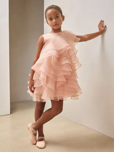 Reiss Kids' Pink 3-9 Yrs | Royal Ballet Organza Dress