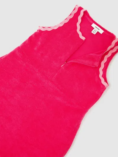 Reiss Kids'  Pink Sunny 13-14 Yrs Towelling Dress