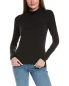 Reiss Kylie Merino Wool Turtleneck Sweater In Black