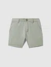 Reiss Pistachio Shorts In Green