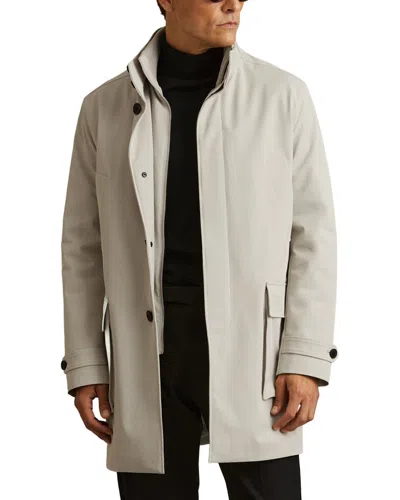 Reiss Player Funnel Inner Jacket In Grey