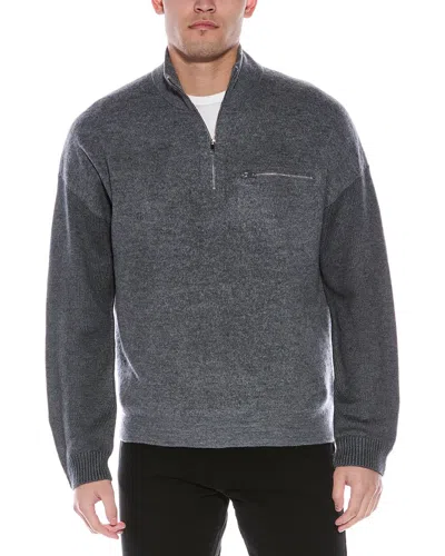Reiss Plaza Wool Sweater In Grey