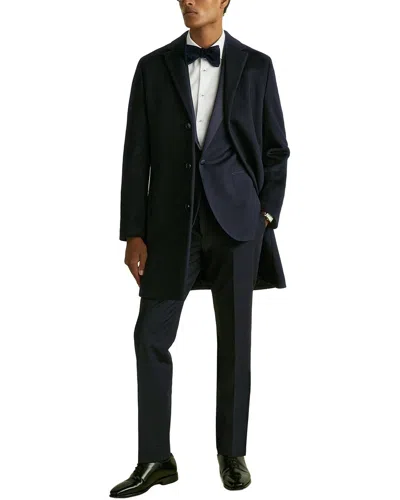 Reiss Poker Wool-blend Formal Jacket In Black