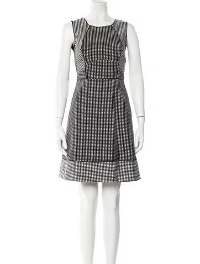 Pre-owned Reiss Polka Dot Print Mini Dress In Multi