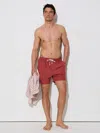 Reiss Pomegranate Red Drawstring Swim Shorts