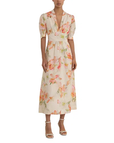 Reiss Poppy Dress In Multi