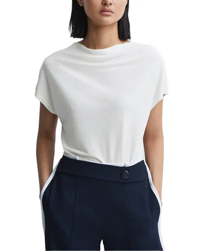 REISS POPPY HIGH NECK TOP
