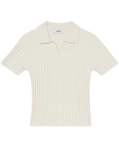 Reiss Poppy Sweater In White
