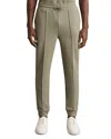 REISS PREMIER INTERLOCK DRAWSTRING JOGGERS