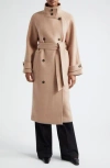 Reiss Prim Wool Blend Coat In Neutral