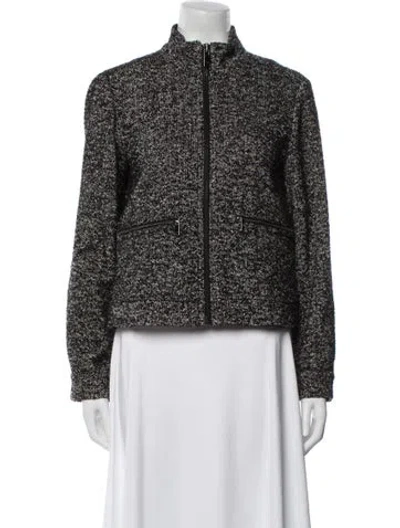 Pre-owned Reiss Printed Evening Jacket In Multi