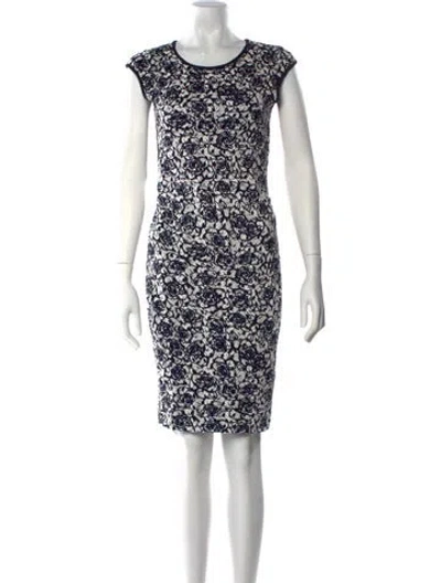 Pre-owned Reiss Printed Knee-length Dress