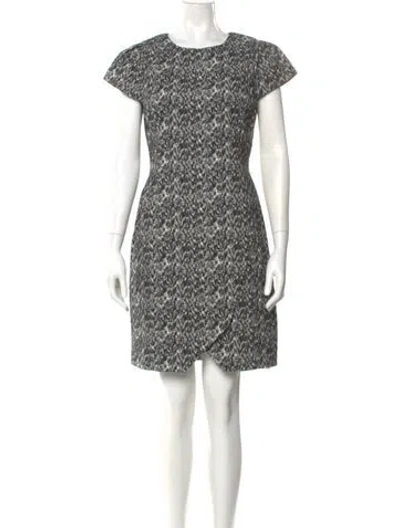 Pre-owned Reiss Printed Knee-length Dress In Multi