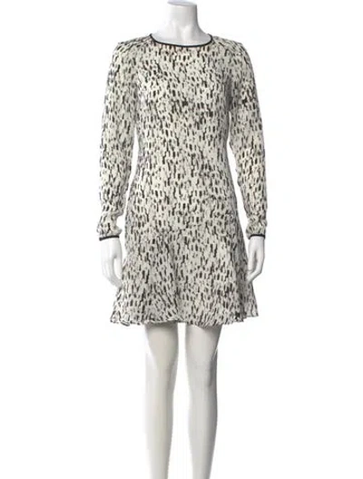Pre-owned Reiss Printed Mini Dress