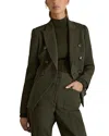 Reiss Priya Blazer In Green