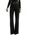 Reiss Priya Flare Pants In Black