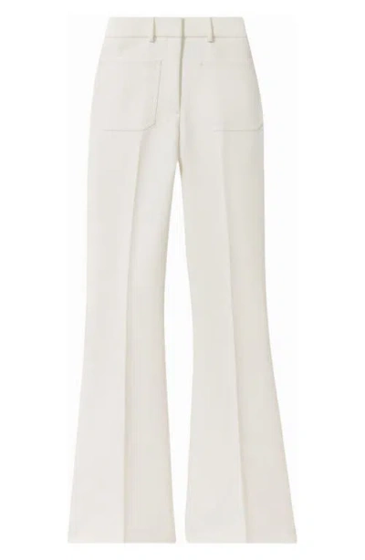 Reiss Priya Flared Pants In White
